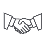 shaking hands icons